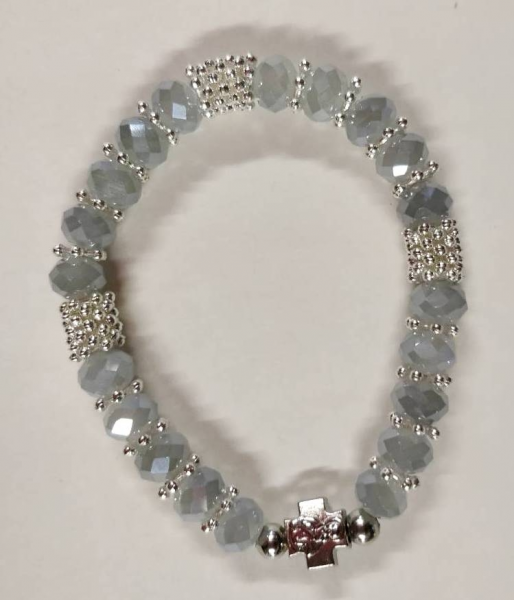 Браслет (голубой м)