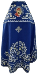 Облачення священника, вишите на Алобі, вишивка &quot;Троянда&quot; з вишитим галуном