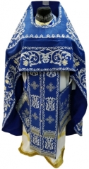 Облачення священника, вишите на Алобі, вишивка &quot;Троянда&quot; з вишитим галуном