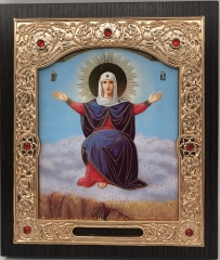 Ікона Богородиці "Спорительница хлібів" 15х18