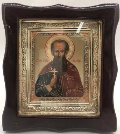 Ікона свт. муч. Леонід 19х17