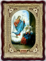 Икона Богородицы "Благовещение" 82х61