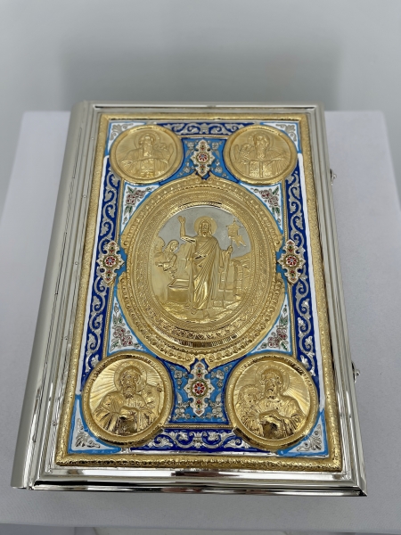 Євангліє напрестольне (церковнослов'янською мовою) 46х34х9см