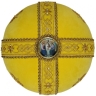 Митра  "Крест"  жёлтая