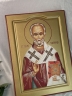 Ікона св. Микола Чуд. друкована на дерев`яному планшеті, матова 
