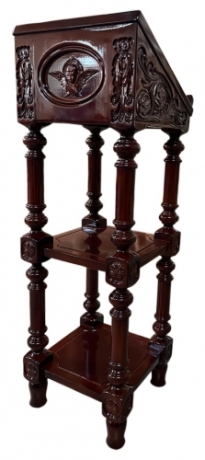 Аналой бічний, 40х40см, (Висота 107-90см)