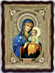 Икона Богородицы "Неувядающий цвет" 82х61