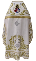 Облачення священника, вишите на оксамиті, вишивка &quot;Троянда&quot; з пришитим галуном