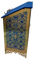 Аналой Центральний, 80х50см, лазер з литвом (П.с.) (Висота 112-91см)