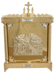 Панахидний стіл, з іконою