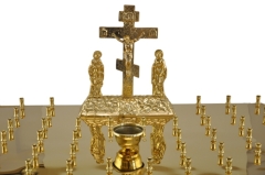 Панахидний стіл, з іконою