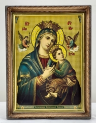 Икона Богородицы "Неустанная Помощь" 32х42