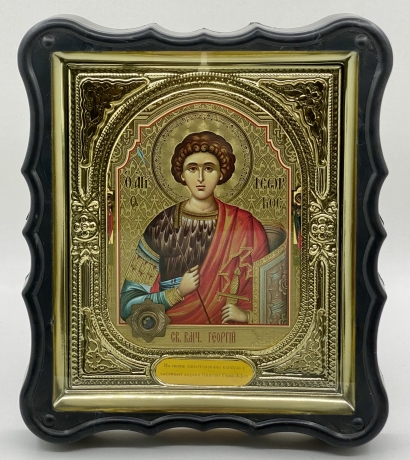 Икона свящ. вмч. Георгий 28х24х3,5