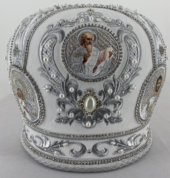 Митра "Корона з Євангелістами"