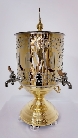 Бак для святої води 17л. (нержавіюча сталь). Вис. 63,5см. Ф 31см.