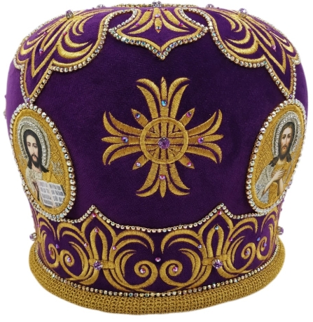 Митра" Віфлеємська " фіолетова