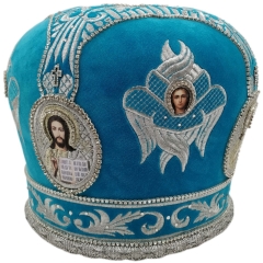 Митра &quot;Херувим&quot; Голуб