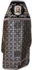 Облачення священника комбіноване з парчі &quot;Віфлеємськийй хрест&quot;, з вишитим опліччям, вишивка &quot;Новий візерунок&quot;