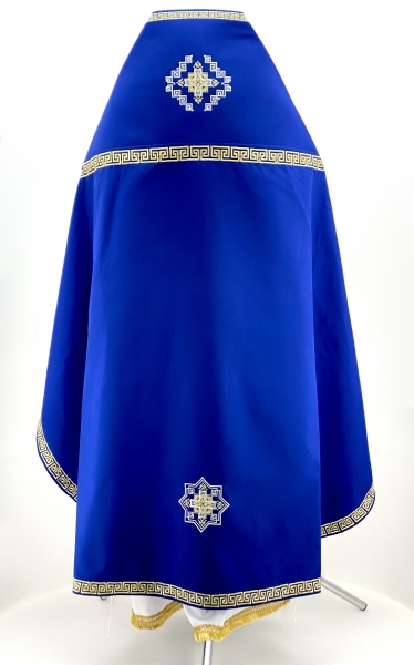 Облачение священника вишитое на габардине, вишивка