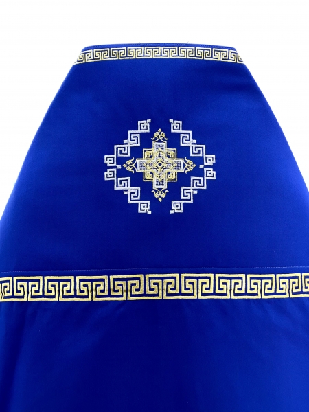 Облачение священника вишитое на габардине, вишивка