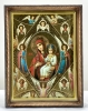 Икона Богородицы "Неопалимая Купина" 32х42