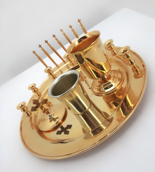 Прибор для соборования золочение