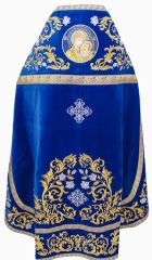 Облачення священника, вишите на оксамиті, вишивка &quot;Троянда&quot; з пришитим галуном