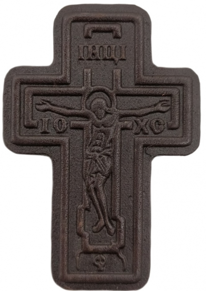 Кожаный крест в авто (свет.)