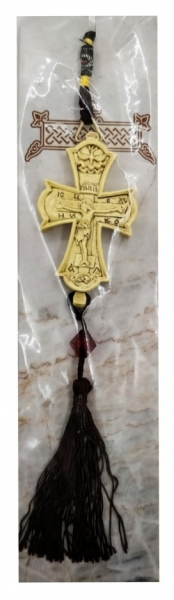 Подвеска Крест гипсовый