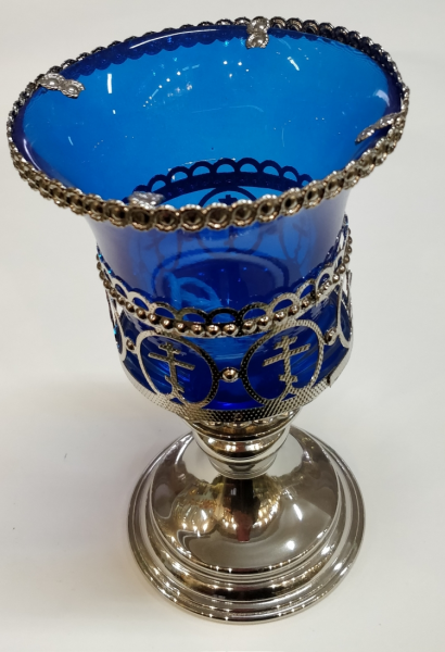 ЛАМПАДА НАСТОЛЬНАЯ №10А НИКЕЛЬ