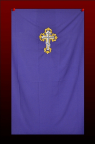 Катапетасма з хрестом