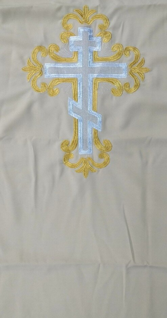 Катапетасма з хрестом