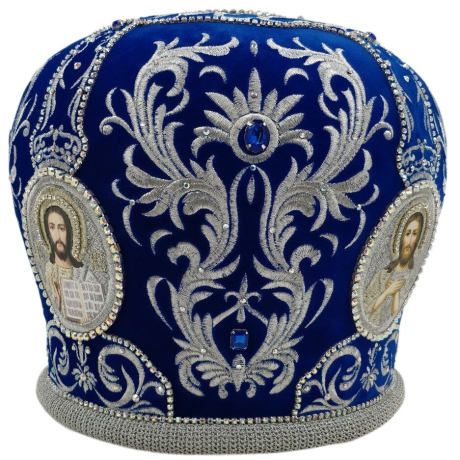 Митра "Чаша" белая