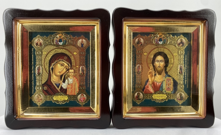 Ікони "Вінчальна пара" №5 26х23см