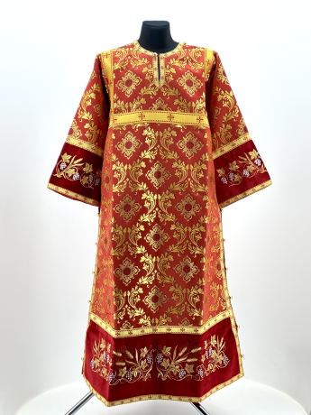 Стихар дияконський з орарем і поручами (Креп-сатин)