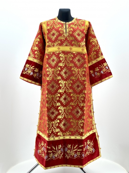 Стихарь дияконський с орарем и поручами (Креп-сатин)