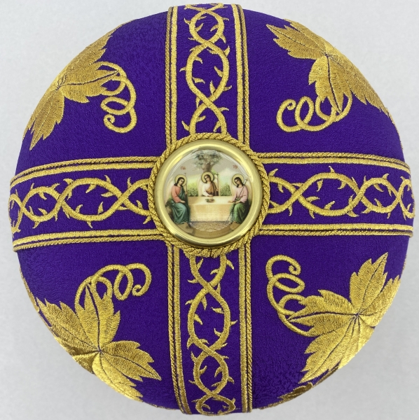 Митра "Виноград" парча