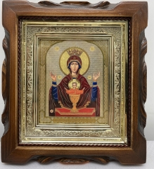Ікона Богородиці &quot;Невипиванна Чаша&quot; 19х17