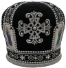 Митра  Крест  чёрная