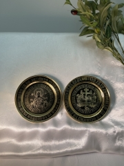 Блюдо для потира 16см, позолота