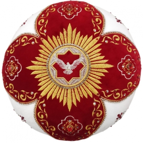 Митра Александровская белая