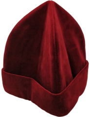 Скуфия бархатная с подкладом 