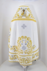 Облачення священника, вишите на оксамиті, вишивка &quot;Троянда&quot; з пришитим галуном