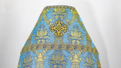 Облачення священника, з грецької парчі &quot;Ієрусалим&quot; з Київським пришивним галуном