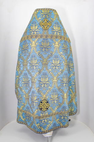 Облачення священника, з грецької парчі "Ієрусалим" з Київським пришивним галуном