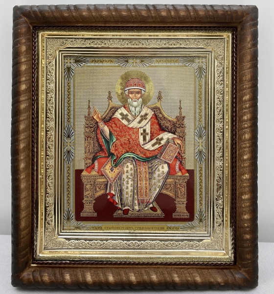 Ікона св. Спірідон Тріміфунтский 22,5х25,5см 