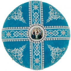 Митра  Ромб  голубая