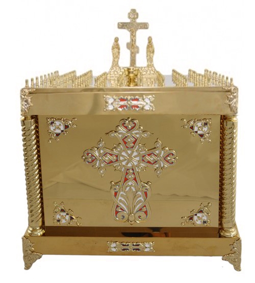 Панихидный стол 60х70 63св( большой крест)