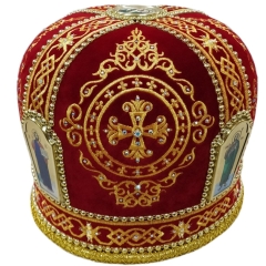 Митра  Ромб  красная