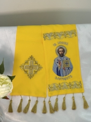 Закладка з вишитою іконою св. Іоанн Златовуст